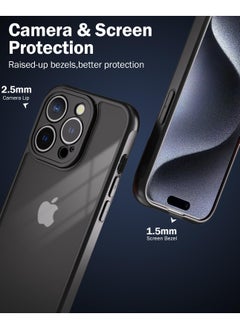 Generic Bumper Protective Case for Iphone 14 Silicone TPU Bumper Ultra Durable Ultra-Safe Camera Optimum Solution Black  - Image 5