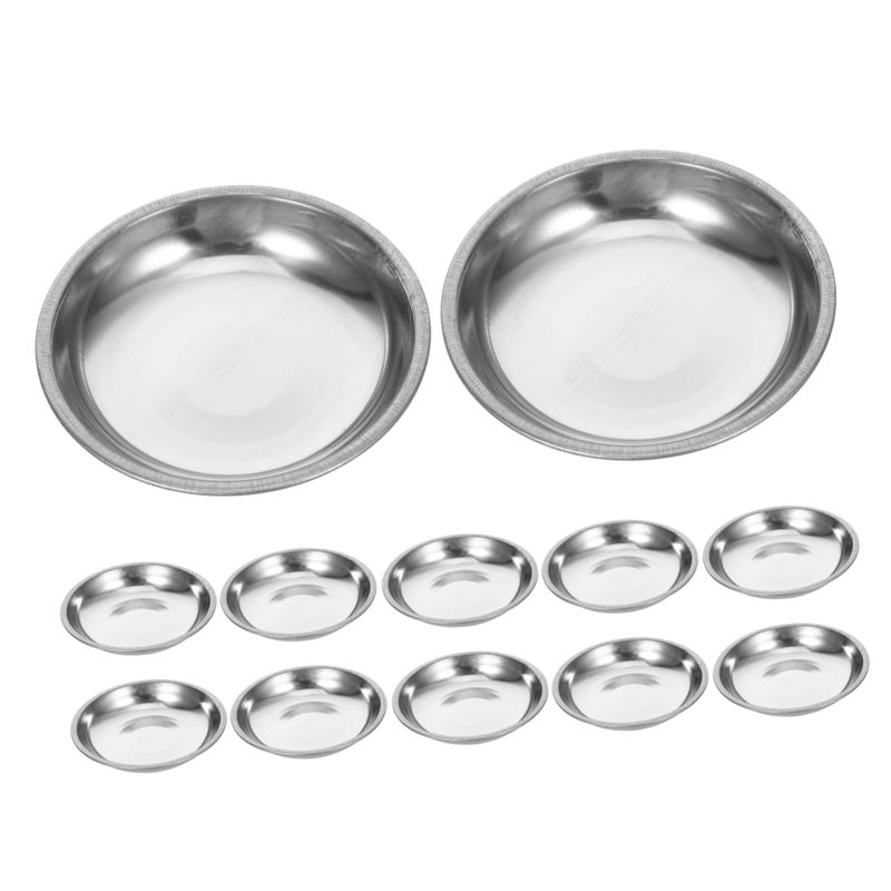 12Pcs Stainless Steel Small Bowls For Condiment Dipping Cups Non Magnetic - Image 2