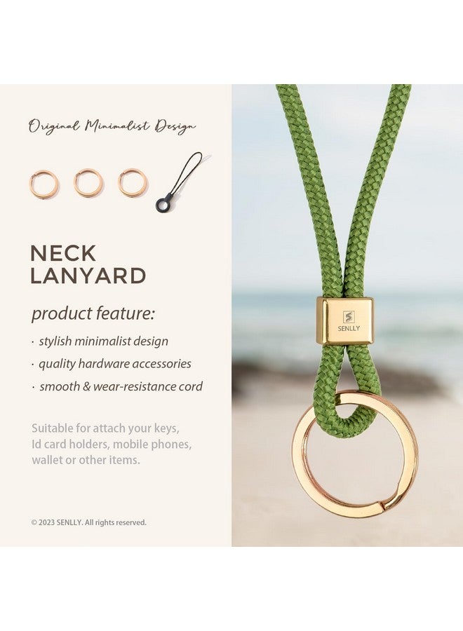 SENLLY Neck Lanyard Strap For Keys, Original Minimalist Design Keychain Holder - Image 5