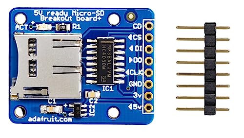 Adafruit لوحة تفكيك بطاقة MicroSD من Adafruit+ [ADA254] - Image 3