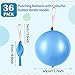 HSLCGF 36 Pcs Blue Punch Balloons with Rubber Band Handle for Easy Grip Ideal for Kids Birthday Party Favors Classroom Outdoor PlayBlue - Image 4