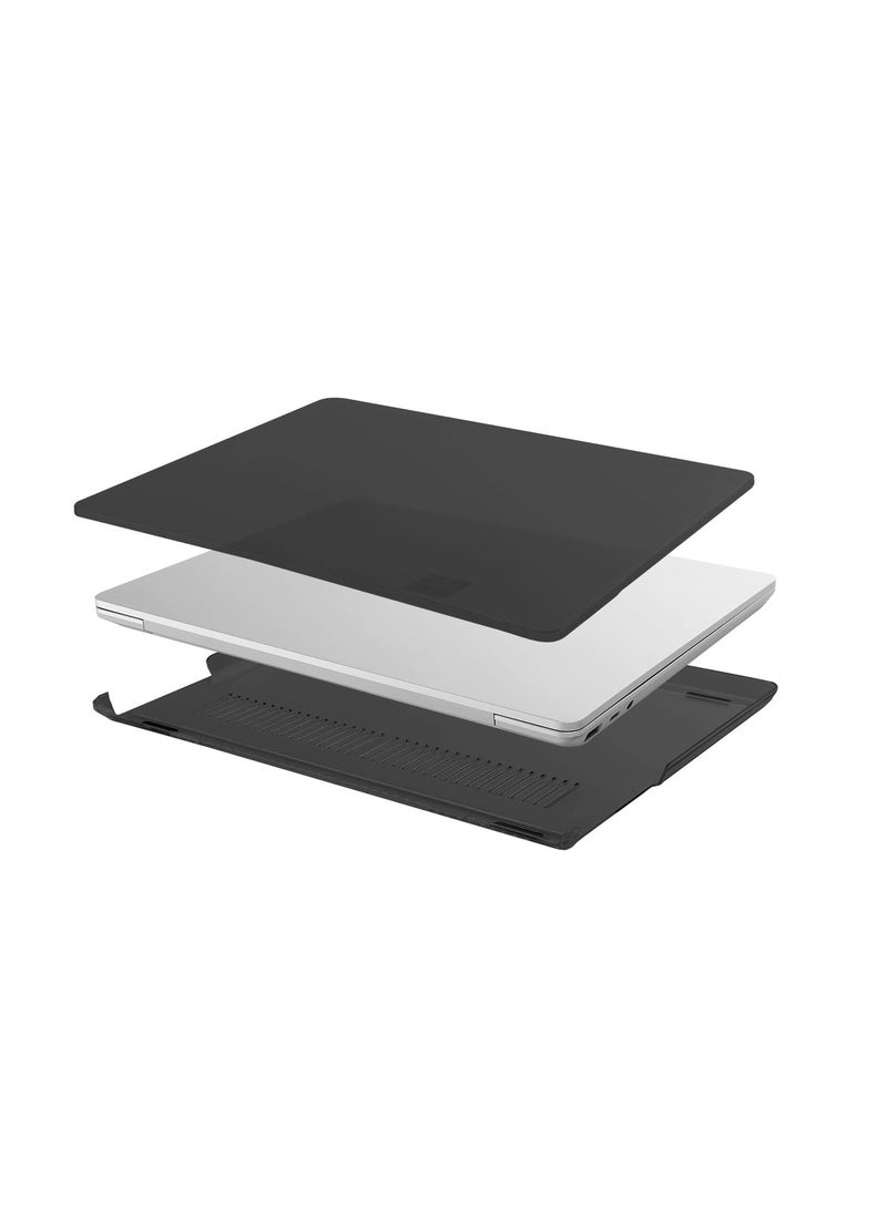 حالة واقية متوافقة فقط مع مايكروسوفت سطح الكمبيوتر المحمول الذهاب 3 / 2 / 1 12.4 بوصة 2023 2022 2020 نسخة ( نموذج : 2013 1943 ) حالة واقية من البلاستيك الصلب ( مات أسود ) - Image 5