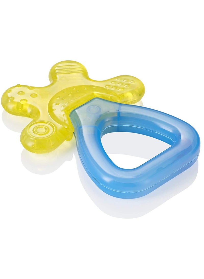 برش بيبي عضاضة رائعة وهادئة باللونين الأصفر والأزرق - Image 2