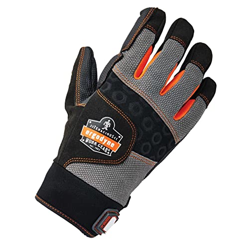 Ergodyne ProFlex 9002 AntiVibration Work Gloves ANSIISO Certified Full Fingered XLarge Black - Image 3