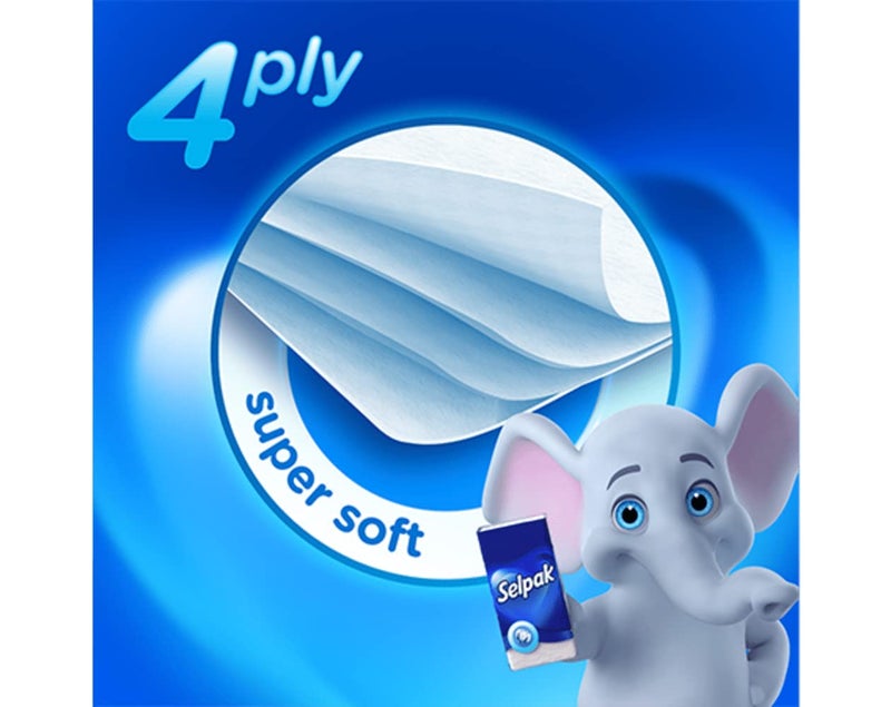 Selpak Pocket Hanky Mentholated Tissue - 4 ply 10 Sheets/Piece - Image 4