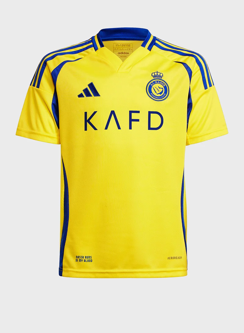Adidas Youth Al Nassr Home Jersey