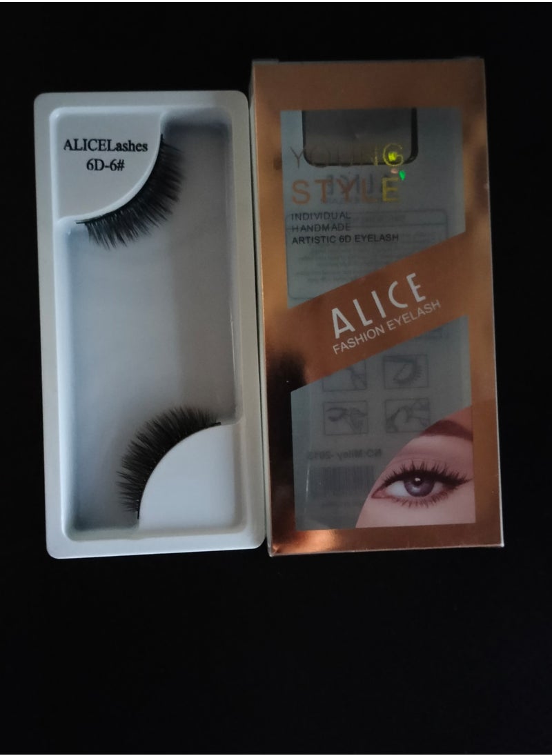 Alice ALICE FASHION 6D EYELASH 6# 