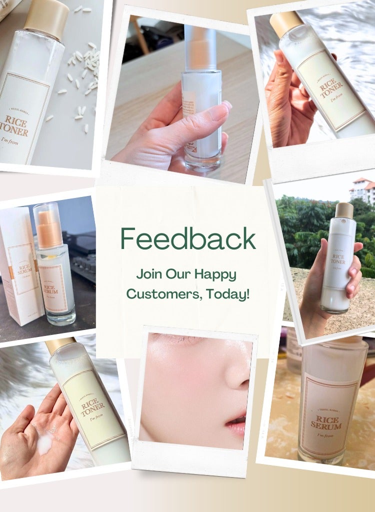 آي أم فروم حل البهتان وعدم توحيد لون البشرة – مجموعة I’m From Rice Toner & Rice Serum لتفتيح وترطيب وإشراقة البشرة - Image 2