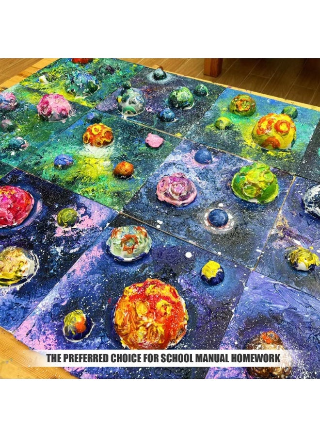 كرافت ماجيك كرات فوم بيضاء كبيرة مقاس 8 بوصات - عبوة من كرتين من الفوم الصلب الأملس للأعمال اليدوية والمشاريع المدرسية والديكورات المنزلية. - Image 5