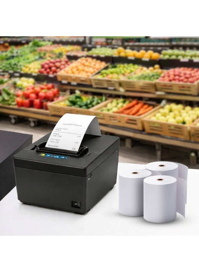 NCTS 80x80mm Premium POS Receipt Thermal Paper Roll Box High-Sensitivity POS Premium Cash Register Till Rolls 50 pcs per Box - Image 5