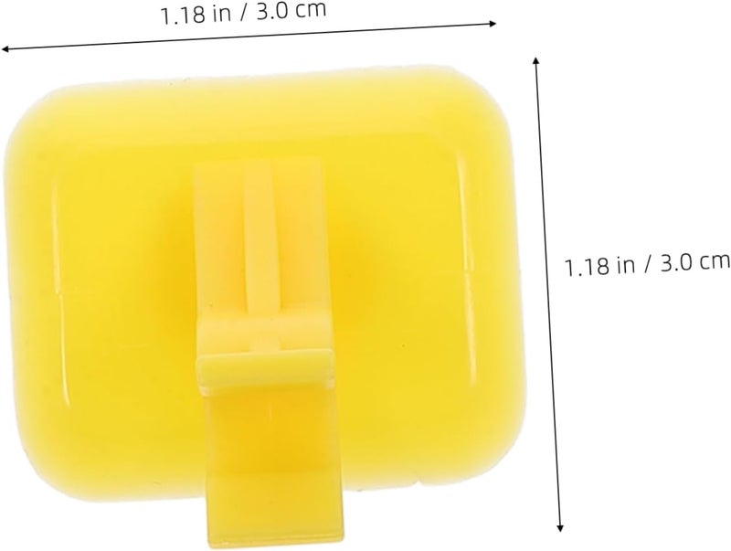 VOSAREA 10pcs Engine Hood Support Clip Auto Hood Prop Rod Clamp for Lift Strut Clamp - Image 2