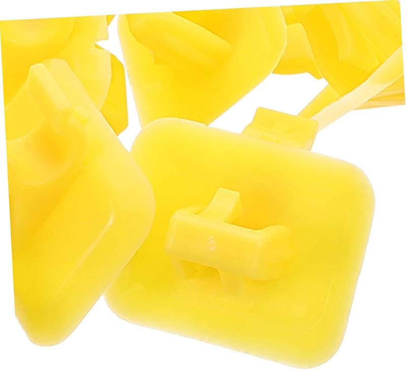 VOSAREA 10pcs Engine Hood Support Clip Auto Hood Prop Rod Clamp for Lift Strut Clamp - Image 3