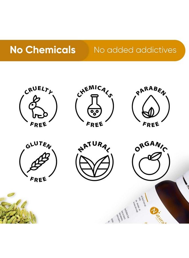 Naturalis Essence Of Nature Fennel Seed Essential Oil Natural & Therapeutic Grade For Skin Care Anti Aging Hair Growth 30Ml - Image 5