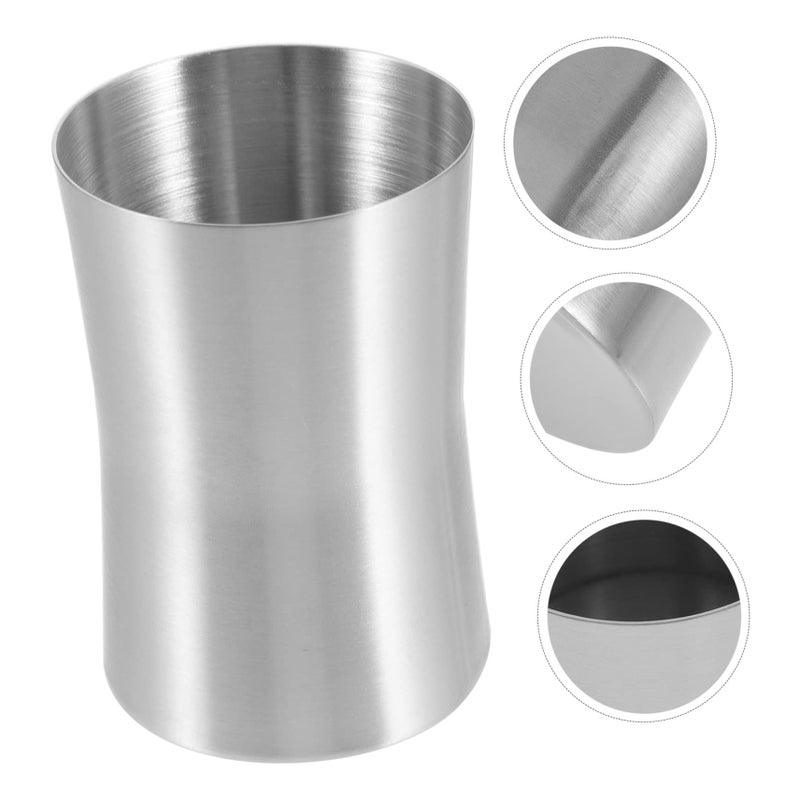 Stainless Steel Mouthwash Cup Creative Toothbrush Holder Travel Bathroom Tumbler - Image 5