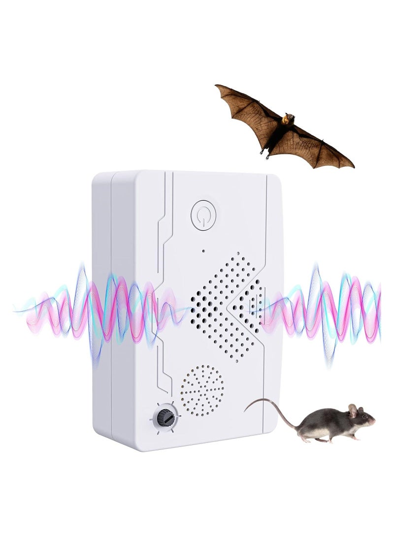 واي آند دي Ultrasonic Pest Repeller, Bat Mouse Reject Repelling System, Outdoor/Indoor Electronic Repellent, Keep and Flee Away, Get Rid of Rat Squirrel Bug  - Image 1