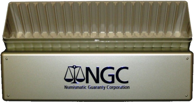 NGC Plastic Storage Box for 20 Slab Coin Holders