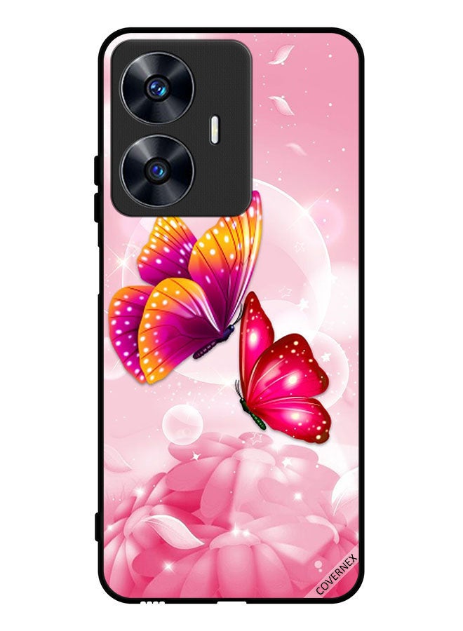 Covernex Protective Case Cover For Realme C55 Cute Butterflies - Image 1