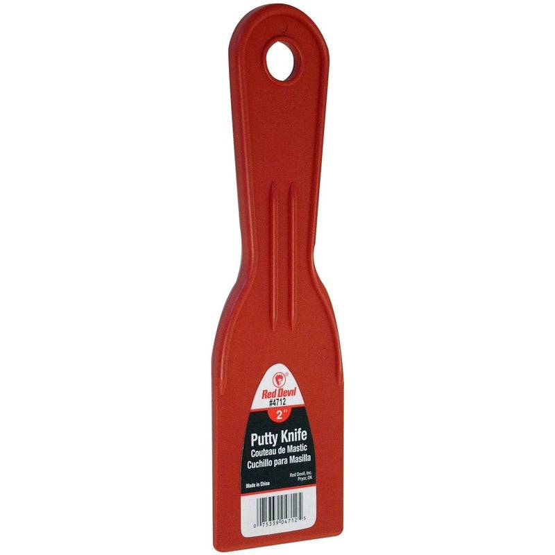 Red Devil 4712 2 Plastic Putty Knife