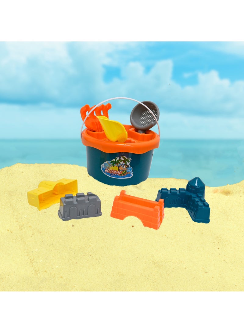 Toyland مجموعة صندوق الرمل للأطفال ألعاب صيفية خارجية للعب على الشاطئ أدوات الرمل لعبة الماء ألعاب للأطفال - Image 3