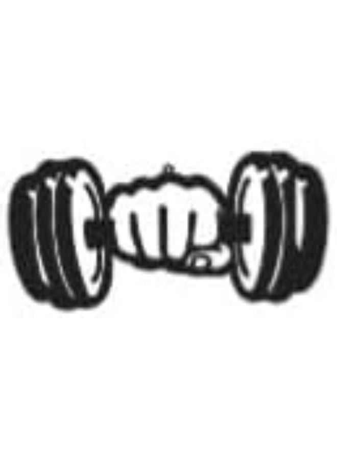 MIRFA Rearview Mirror Hanging Pendant - Wood - Black (Dumbbell Grip) - Image 4