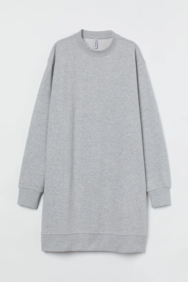 H&M Crew Neck Sweatshirt Dress