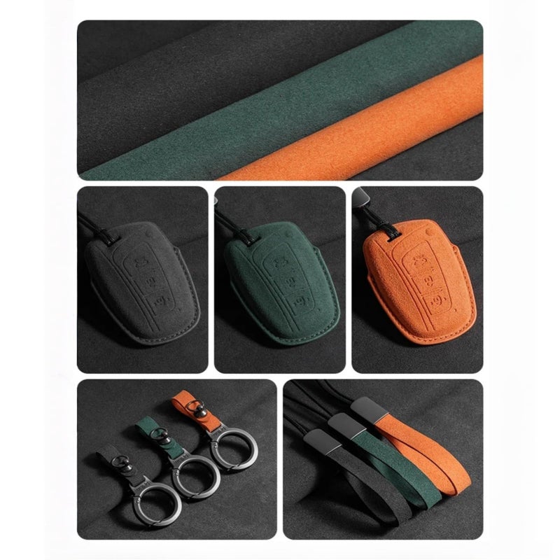 E2 Color Car Key Cover Compatible For Hyundai Tucson Sonata 2019 Models - Image 3