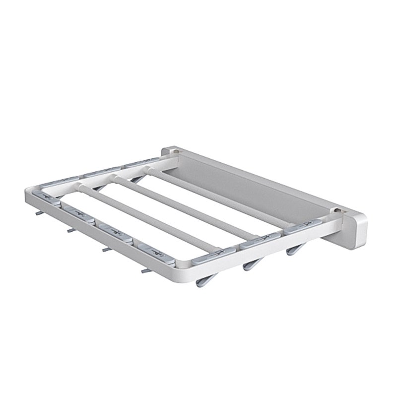 XH-88042 Hongsheng Xinhua Wall-Mounted Folding Drying Rack with 10 Clips - Image 1