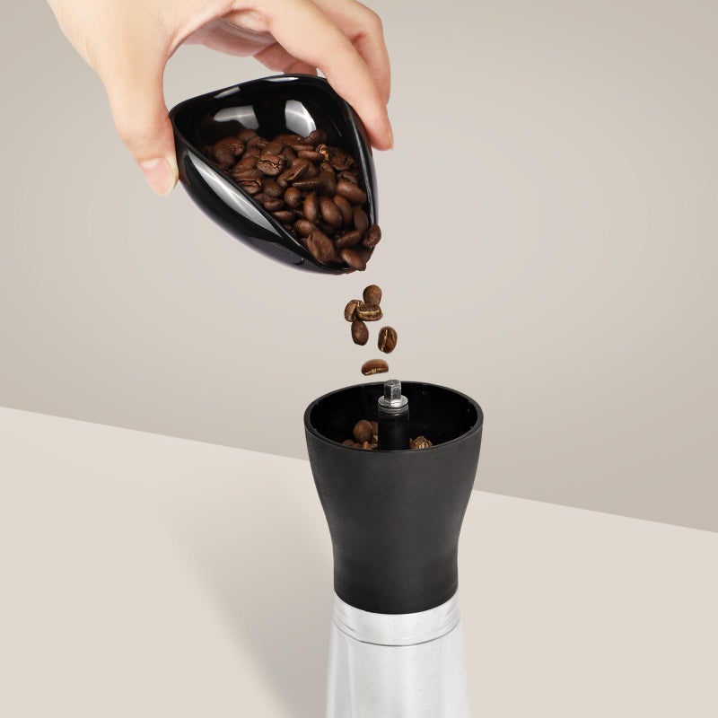 FEUNLEM Coffee Bean Dosing Cup and Spray Bottle Set - Ceramic Espresso Accessories Kit, 8ml Static Reducing Sprayer for Cafe, Home Use | Barista-Approved Dosing Tools (Black) - Image 4