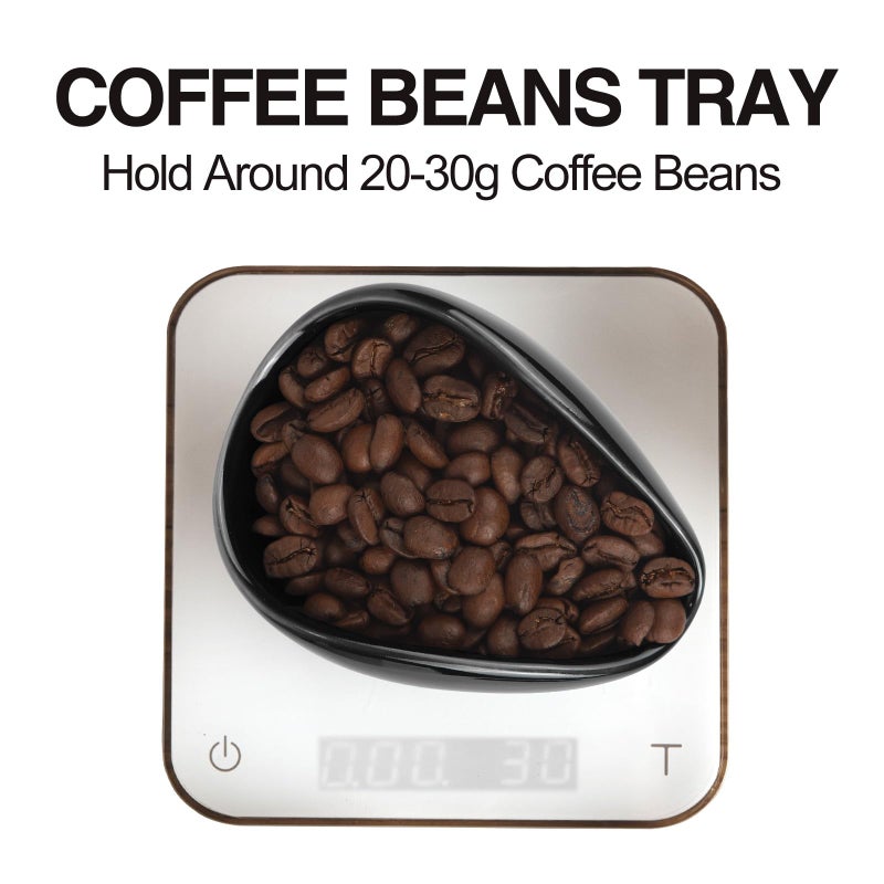 FEUNLEM Coffee Bean Dosing Cup and Spray Bottle Set - Ceramic Espresso Accessories Kit, 8ml Static Reducing Sprayer for Cafe, Home Use | Barista-Approved Dosing Tools (Black) - Image 2