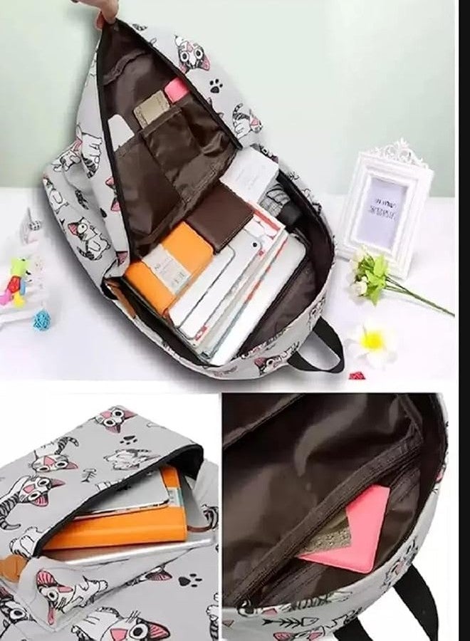 ALGROWD Medium Kids Backpack Waterproof Backpack, Girls & Women Stylish Trendy College, School & College Bag - Image 4
