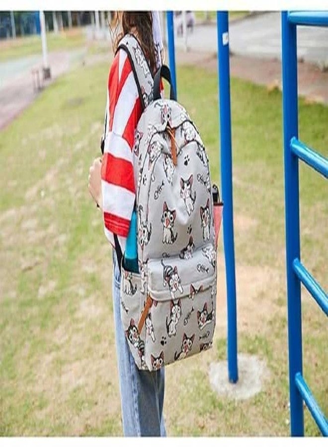 ALGROWD Medium Kids Backpack Waterproof Backpack, Girls & Women Stylish Trendy College, School & College Bag - Image 5