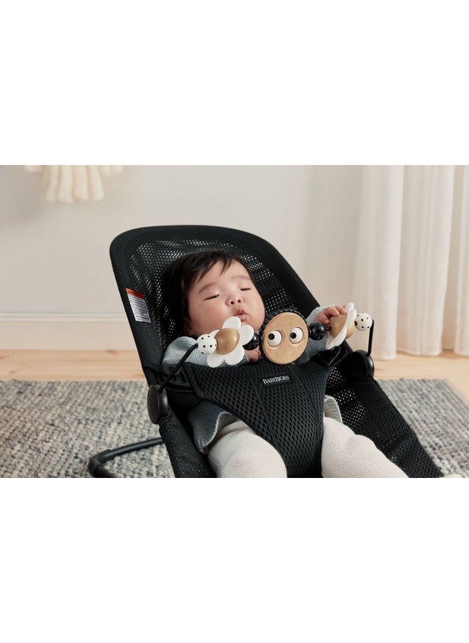 BABYBJORN - Toy For Bouncer, Googly Eyes Black & White - Image 1