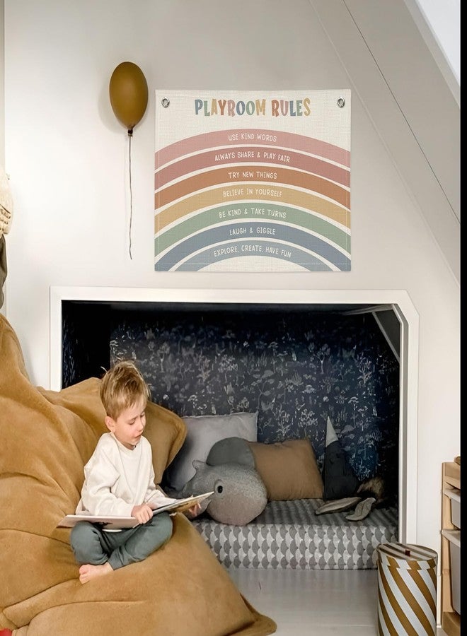 PLKMN 349LH-banner-playroom Canvas Banner - Image 3