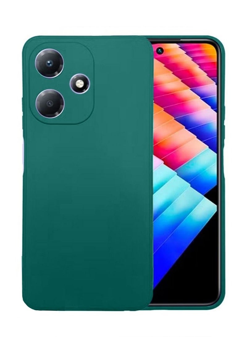 Infinix Hot 30i/Hot 30i NFC/X669 Silicone Back Case Cover Mobile Phone Accessories with Anti-drops Anti-fingerprints Camera Protection Soft Anti-scratches Anti-drops Anti-fingerprints Protector - Image 1