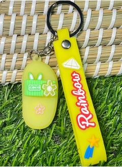 Distinctive cartoon keychain distinctive accessory keychain designed with Stabler shoe design with ribbon that fits with car keys wallet and bag wonderful and beautiful gift