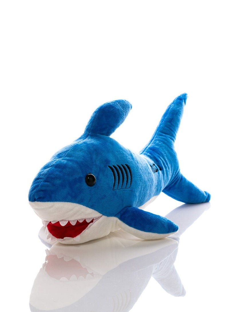 UNIVERSAL TOYS 12-Inch Blue Shark Plush – Soft, Durable & Cuddly Marine Life Toy | Perfect for Playtime, Learning & Ocean-Themed Rooms | Fun Shark Stuffed Animal for Kids | Ideal Gift for Sea LoversUNIVERSAL TOYS 12-Inch Blue Shark Plush – Soft, Durable & Cuddly Marine Life Toy | Perfect for Playtime, Learning & Ocean-Themed Rooms | Fun Shark Stuffed Animal for Kids | Ideal Gift for Sea Lovers  - Image 1