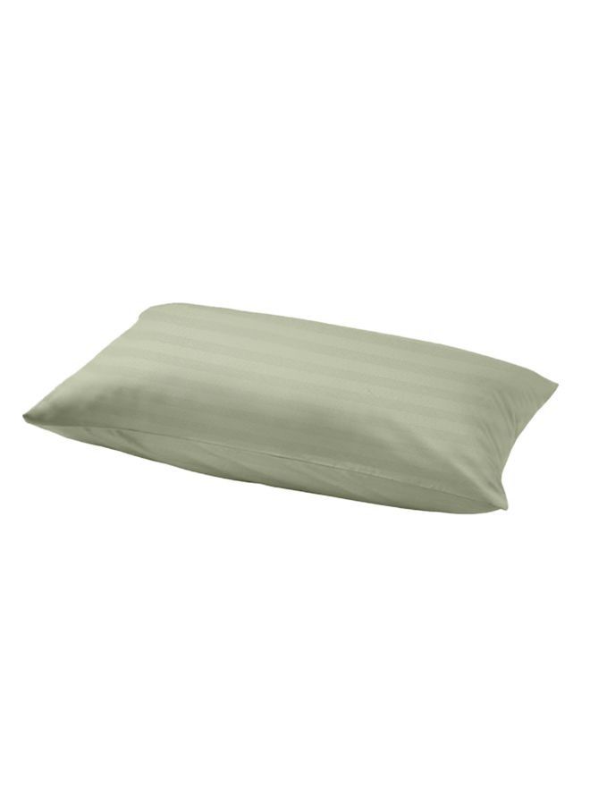 Tulip Duvet Cover 165 x 245 + 30 Cm Bed Sheet 220 x 280 Cm Pillowcase 52 x 73 + 12 Cm 300 TC Sand Single Flat 1 Cm Satin Stripe Percale Set of 4
