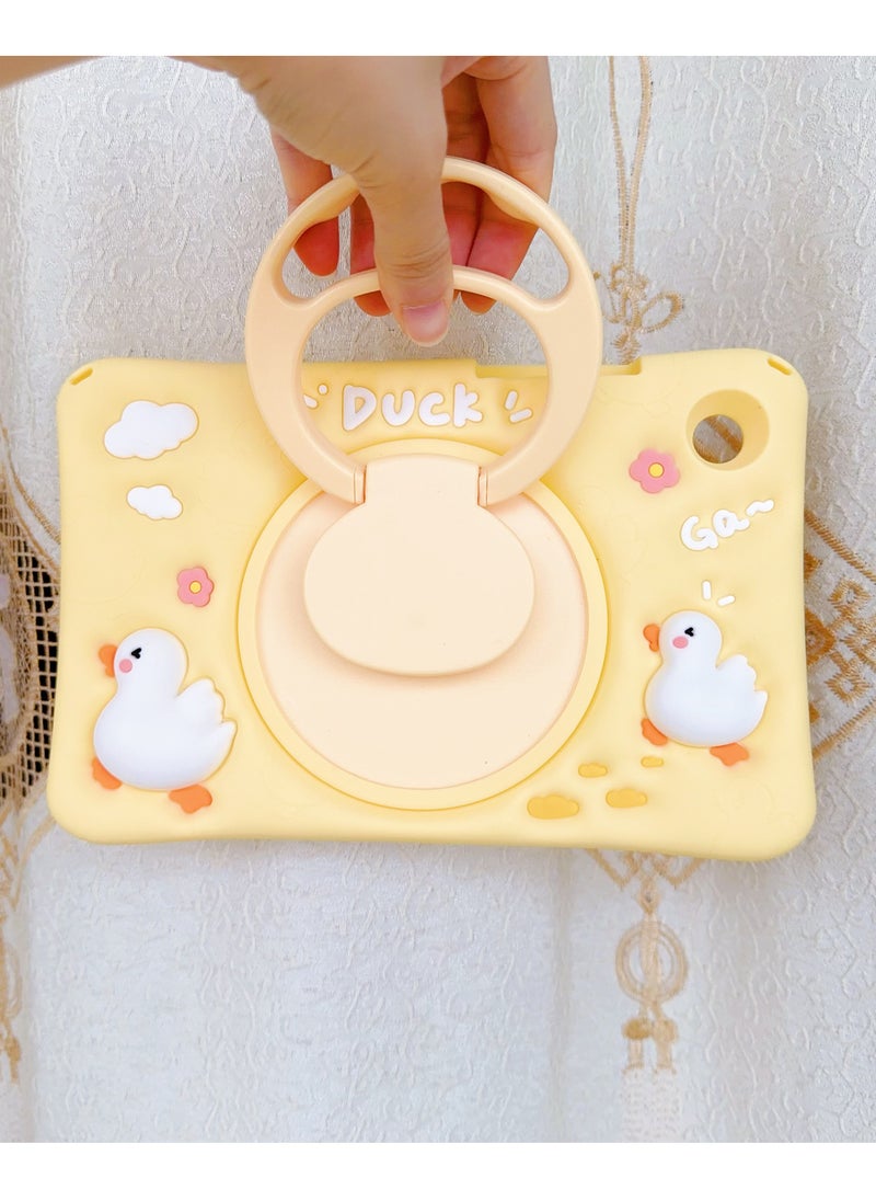 Generic - Cute Silicone Case For Sansung Galaxy Tab A9 8.7 (2023)-X110-X115N - Image 1