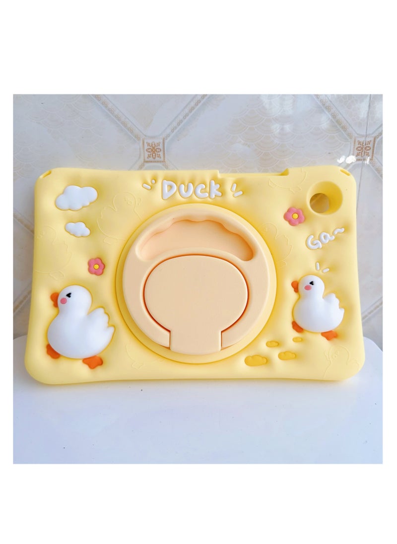 Generic - Cute Silicone Case For Sansung Galaxy Tab A9 8.7 (2023)-X110-X115N - Image 1