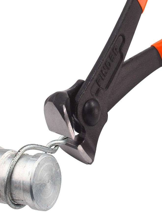 Finder End Cutting Plier With Soft Grip, Nail Puller 6 Inch - Image 5