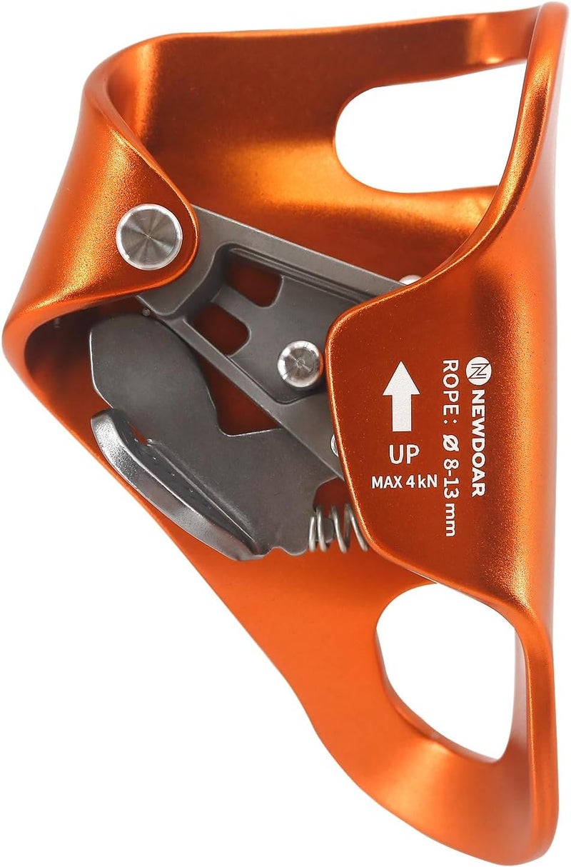 Newdoar Rock Climbing Chest Ascender Abdominal for Vertical Rope Climbing CE Certified Rope Clamp for 8~13MM Rope - Image 1