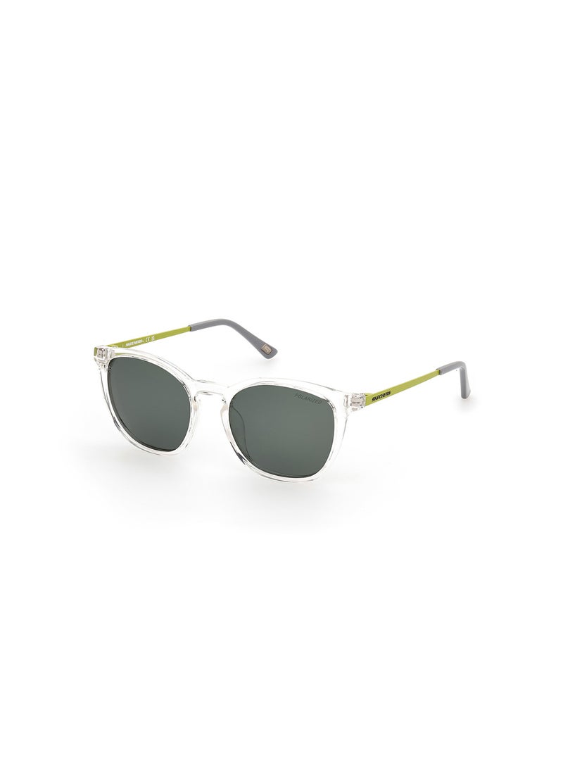 SKECHERS Men's Polarized Round Sunglasses - SE628326R50 - Lens Size: 50 Mm - Image 1