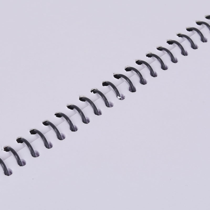 Mancloem Mancloem Paper Spiral Sketchbook Set A4 140 GSM, 50 Sheets | Spiral Bound Sketchpad for Artists, Drawing, Sketching, Painting, and Colouring | Ideal for Pencils, Inks, Markers, Watercolor (Pack of 2) - Image 3