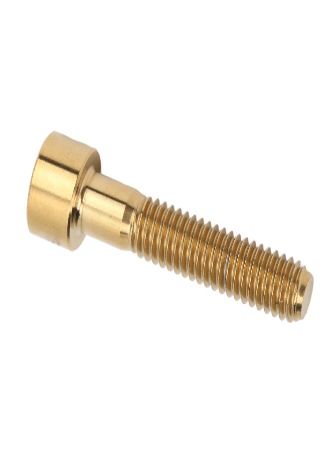 RISK Headset Stem Top Cap Fixing Bolt M6x30mm Column Head Bike Stem Bolt Screw Titanium Alloy for Bike Repair Gold - Image 4