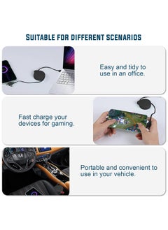 ProOne ProOne 3-in-1 (Lightning + Type-C + Micro USB) Retractable 2.4A Charging & Data Cable  - Image 5