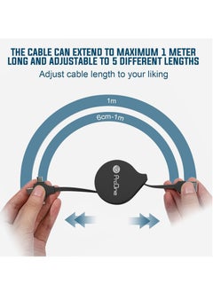 ProOne ProOne 3-in-1 (Lightning + Type-C + Micro USB) Retractable 2.4A Charging & Data Cable  - Image 3