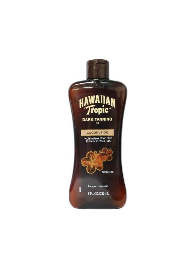 Hawaiian Tropic - Hawaiian Tropic Dark Tanning Oil Original 8 Fl Oz - Image 1