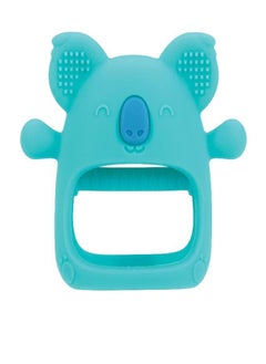 Nuby Nuby Silicone Wrist Grip Teething Mitten - 3+ Months, Hippo  - Image 1