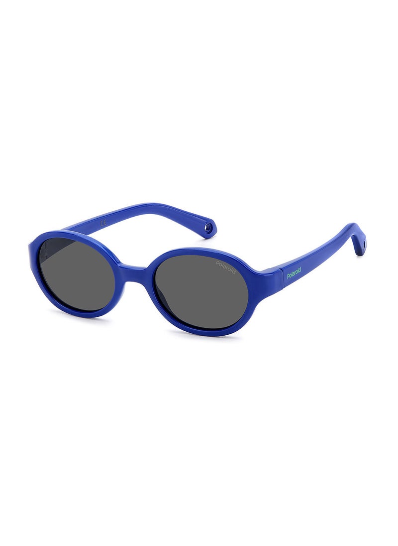 Polaroid Kids Unisex UV Protection Oval Sunglasses - Pld K004/S Blue 42 - Lens Size: 42 Mm  - Image 1