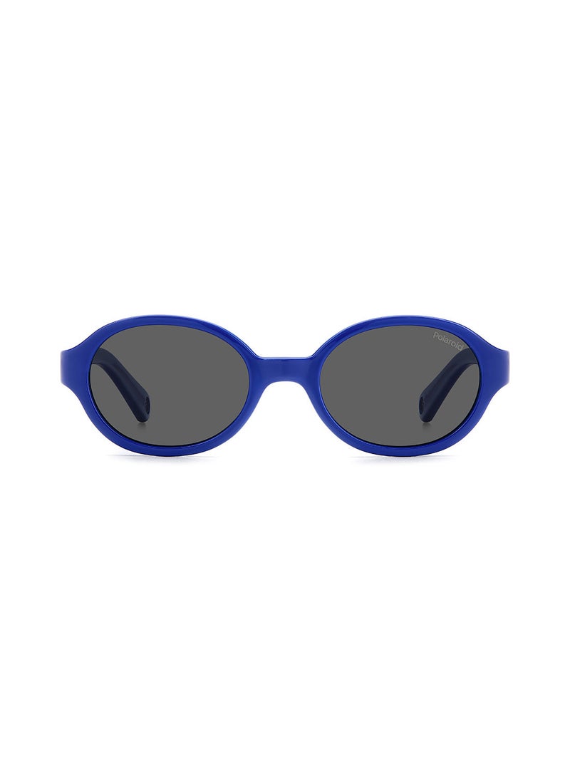 Polaroid Kids Unisex UV Protection Oval Sunglasses - Pld K004/S Blue 42 - Lens Size: 42 Mm  - Image 3